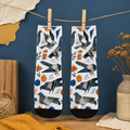 Chaussettes pour enfants Pigeons collage