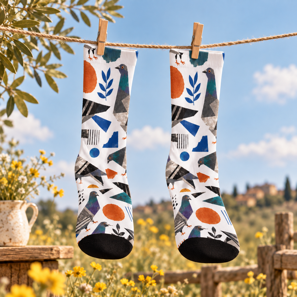 Chaussettes personnalisées pour adultes — Jusqu’au bout de toi