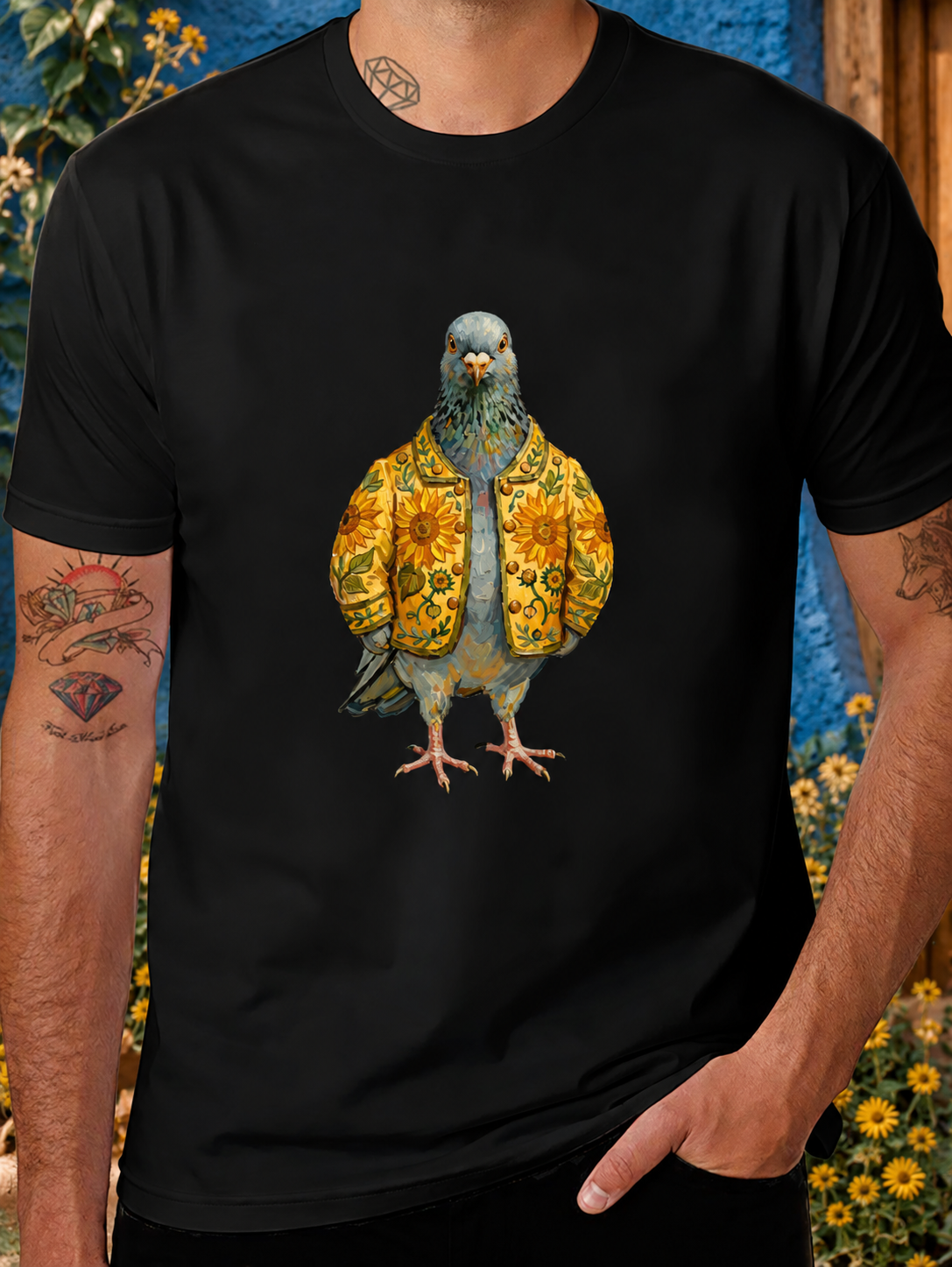 DTF 180gsm Multi-Color American Size Short Sleeve T-Shirt (Front Printing)