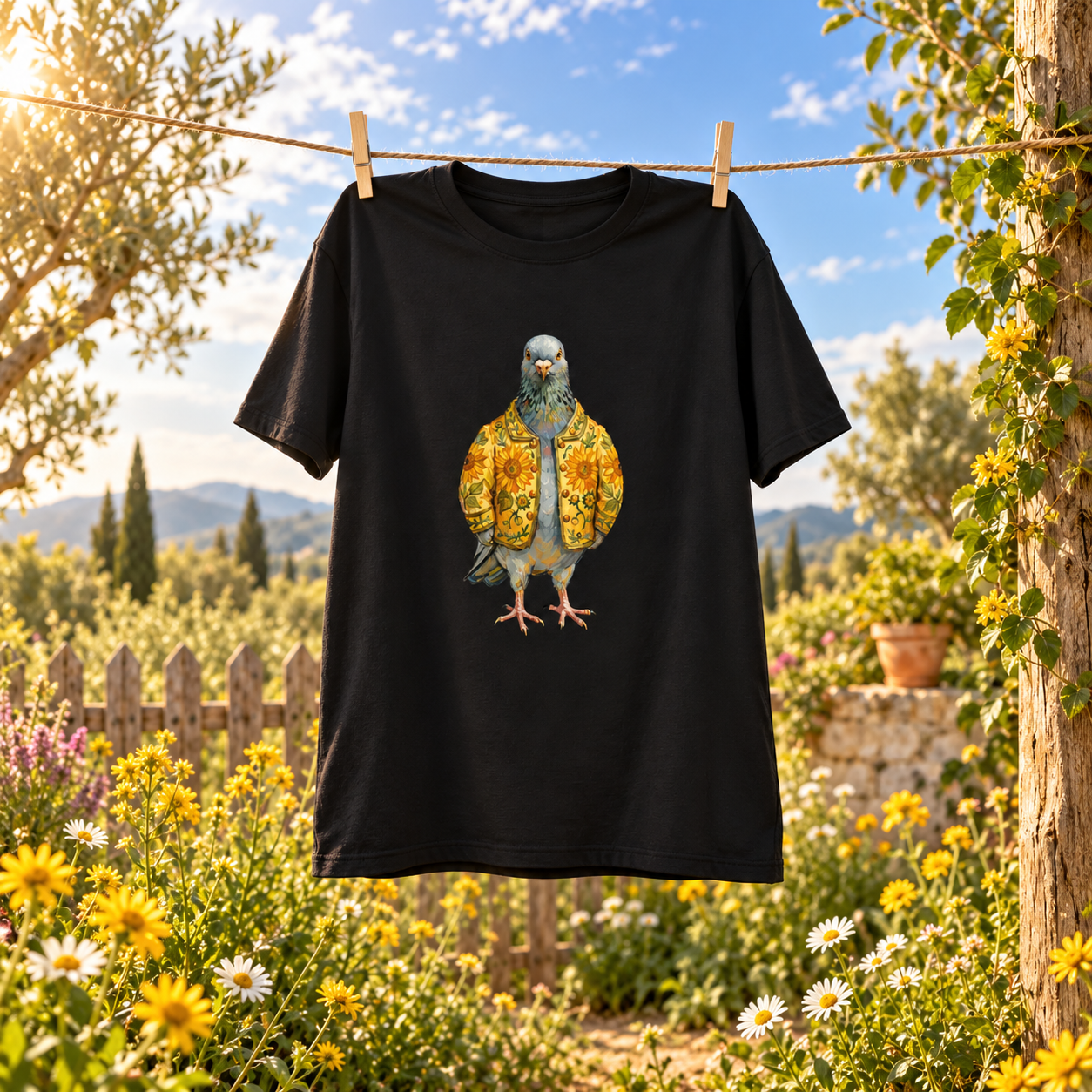 DTF 180gsm Multi-Color American Size Short Sleeve T-Shirt (Front Printing)