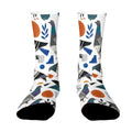 Personalized Contrast Color Socks for Adults