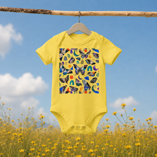 Baby short sleeve one piece – vue principale | Écritournures