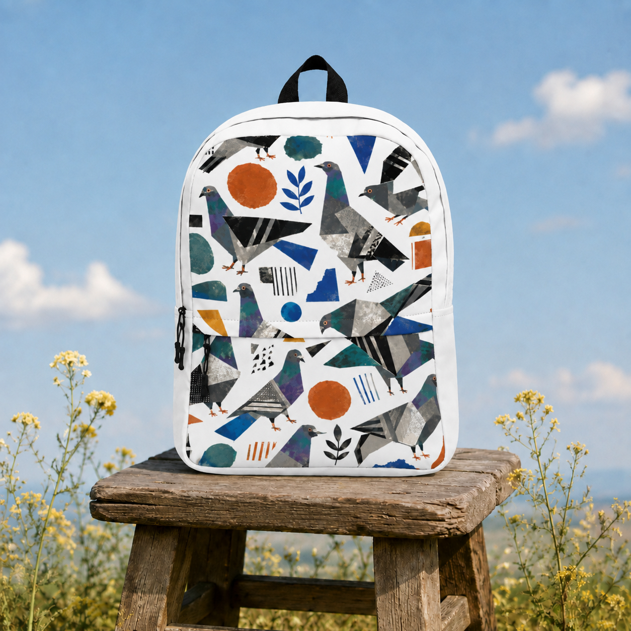 Mange. Roucoule. Recommence. Backpack – vue principale | Écritournures