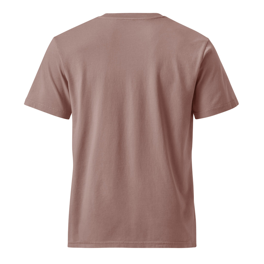 Shht, je lis. - Unisex Garment Dyed Creator 2.0 Vintage T-Shirt – vue 7 | Écritournures