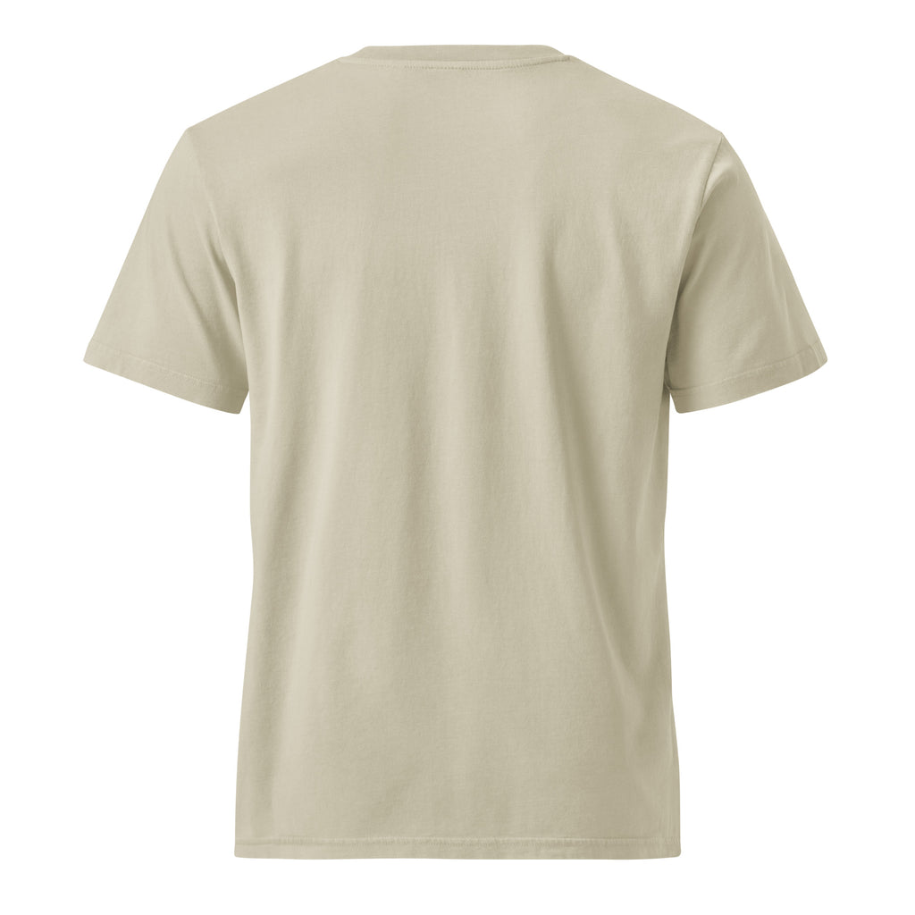 Shht, je lis. - Unisex Garment Dyed Creator 2.0 Vintage T-Shirt – vue 8 | Écritournures