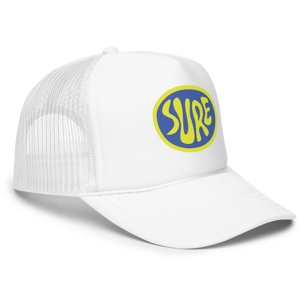 Suuuuurrreee. Sure. Foam trucker hat – vue 10 | Écritournures
