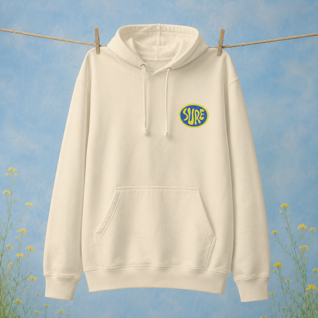 Suuuuurrreee. Sure. Unisex Hoodie – vue 7 | Écritournures