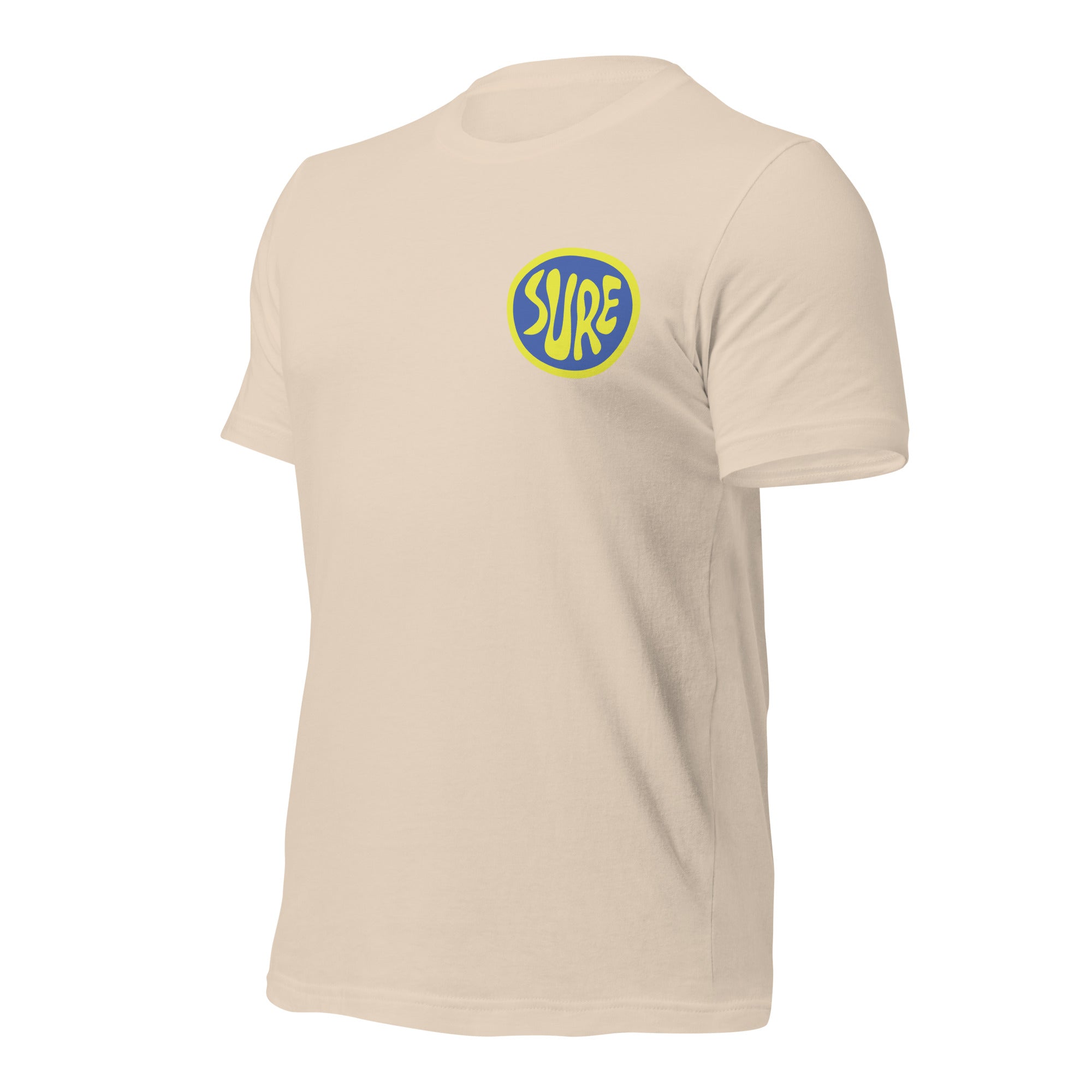 Suuuuurrreee. Sure. Unisex t-shirt – vue 7 | Écritournures
